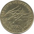 Центральная Африка 10 франков 1998 год