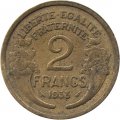 Франция 2 франка 1938 год