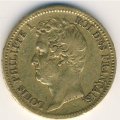 Франция 20 франков 1831 год