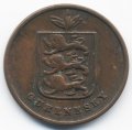 Гернси 1 дубль 1868 год