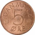 Дания 5 эре 1986 год