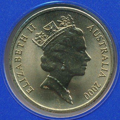 Австралия 5 долларов 2000 год - Олимпийские игры в Сиднее. Футбол