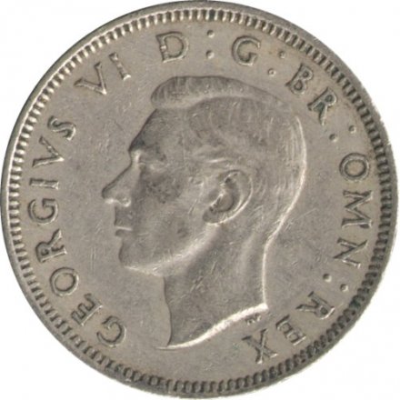 Великобритания 1 шиллинг 1949 год - Английский герб