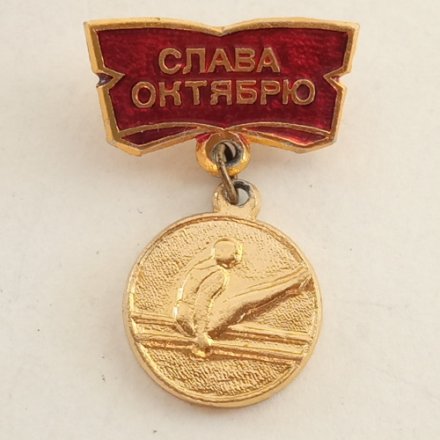 Знак Слава октябрю. Гимнастика