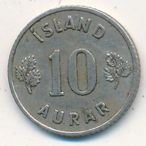 Исландия 10 эйре 1946 год