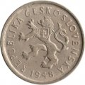 Чехословакия 2 кроны 1948 год - Юрай Яношик
