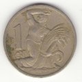 Чехословакия 1 крона 1929 год