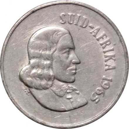 ЮАР 10 центов 1965 год (SUID-AFRIKA)