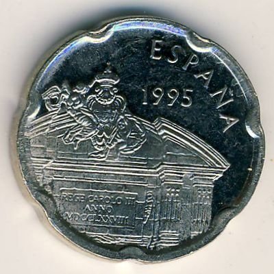 Испания 50 песет 1995 год - Ворота Алькала
