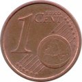 Италия 1 евроцент 2007 год - Замок Кастель-дель-Монте