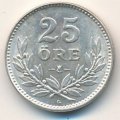 Швеция 25 эре 1940 год (герб на аверсе)