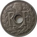 Франция 5 сантимов 1924 год