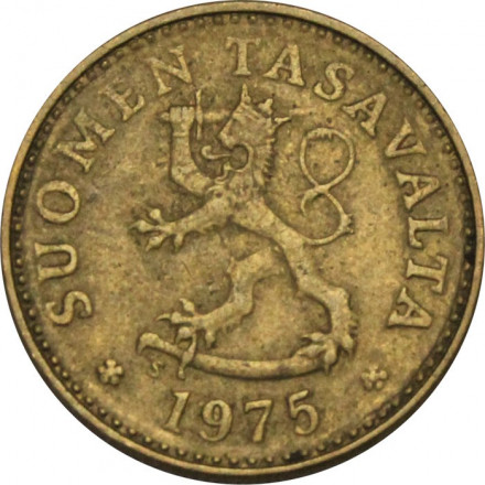 Финляндия 10 пенни 1975 год