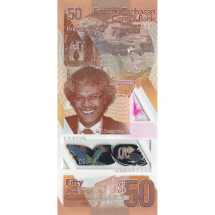 Восточные Карибы 50 долларов 2019-2020 год - UNC
