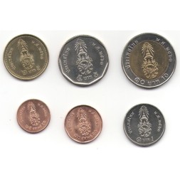Набор из 6 монет Таиланд 2018 год