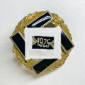 Партийный знак НСДАП 1925 год, горячая эмаль (Копия)