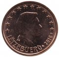 Люксембург 2 евроцента 2016 год - Великий герцог Люксембурга Анри