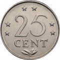 Антильские острова 25 центов 1979 год