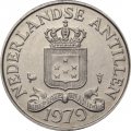 Антильские острова 25 центов 1979 год