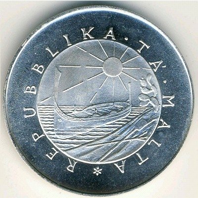 Мальта 4 фунта 1975 год