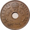 Британская Западная Африка 1 пенни 1952 год (KN)