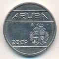 Аруба 25 центов 2009 год