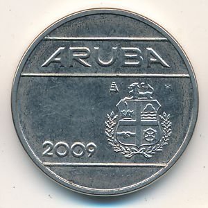 Аруба 25 центов 2009 год
