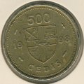 Гана 500 седи 1998 год