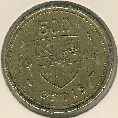 Гана 500 седи 1998 год