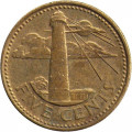 Барбадос 5 центов 2001 год