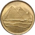 Египет 1 пиастр 1984 год - Исламская дата (١٤٠٤) слева от номинала