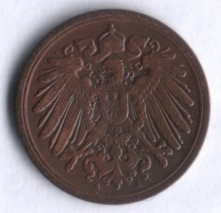Германия 1 пфенниг 1905 год (A)