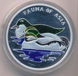 Монета Северная Корея 10 вон 2007 год