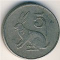 Зимбабве 5 центов 1988 год