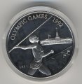 Самоа 10 долларов 1991 год - Метание копья