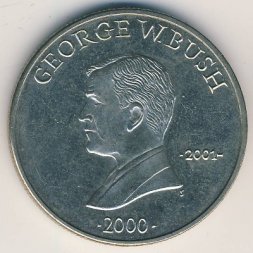 Либерия 5 долларов 2000 год