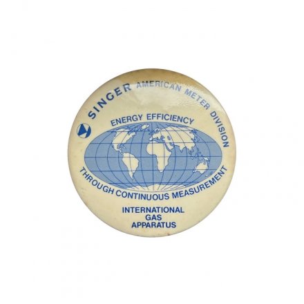 Значок Singer American Meter Division. International Gas Apparatus