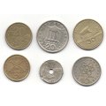 Набор из 6 монет Греция 1912-1992 год