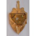 Знак &quot;Служба безопасности - авиакомпания Азаль&quot; (5,5×10,5 см)
