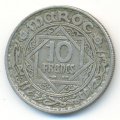 Марокко 10 франков 1947 год