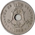 Бельгия 5 сантимов 1906 год BELGIQUE