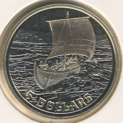 Канада 5 долларов 1999 год