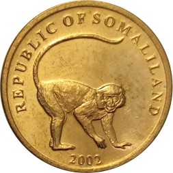 Сомалиленд 10 шиллингов 2002 год