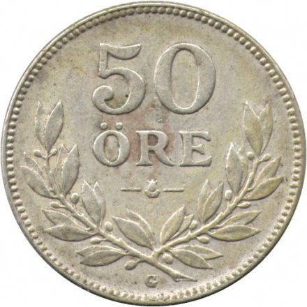 Швеция 50 эре 1938 год