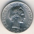 Колумбия 10 сентаво 1967 год