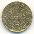Тунис 1 франк 1921 год