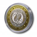 Рыбы - Гравированная монета 10 рублей (в сувенирной упаковке)