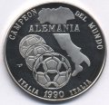 Куба 5 песо 1990 год - ЧМ по футболу 1990, Италия