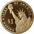США 1 доллар 2013 год - Уильям Мак-Кинли (S)