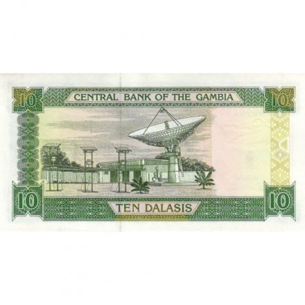 Гамбия 10 даласи 1991-1995 год - UNC